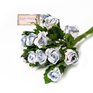 Λουλούδια μπουκέτο night blue, 1,2cm-12τεμ