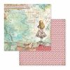 Χαρτιά scrapbooking Stamperia Alice in Wonderland, 10τεμ