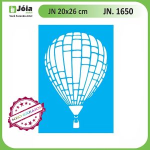 Stencil Joia, big balloon(αερόστατο) 20*26cm