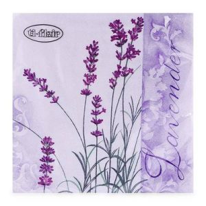 Χαρτοπετσέτα για decoupage ti-flair, scent of lavender 33*33cm