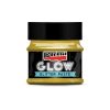 Glow glitter paste(φωσφορίζουσα πάστα), gold Pentart 50ml