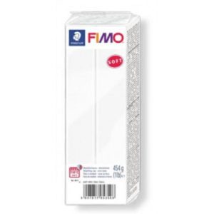 Fimo soft  454gr, white (άσπρο)