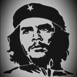 Stencil Che Guevara, 25x25cm