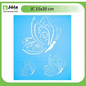 Stencil Joia, πεταλούδες 15*20cm
