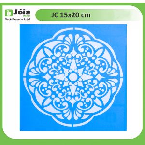 Stencil Joia, μάνταλα 15*20cm