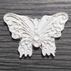Ελαστικό διακοσμητικό πεταλούδα, 4*2,5cm