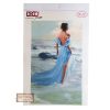 Ριζόχαρτο αυτοκόλλητο Tela για decoupage, γυναίκα στα κύματα 33*48cm