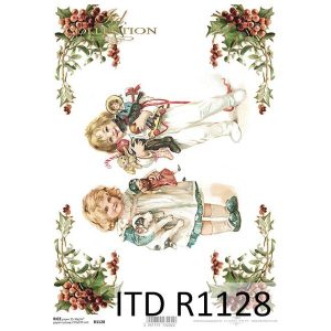 Ριζόχαρτο ITD για decoupage, Christmas gifts 29*21cm