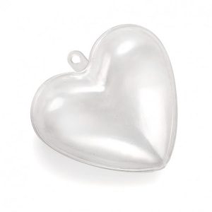 Καρδιά από PlexiGlas(χωρίς χώρισμα), 10cm-5τεμ