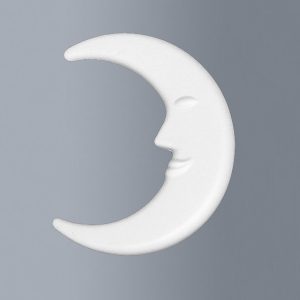 Φεγγάρι - πρόσωπο από φελιζόλ, 20cm