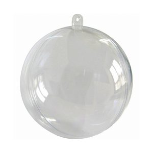 Μπάλα από PlexiGlass(χωρίς διαχωριστικό), 10cm-5τεμ