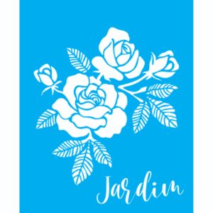 Stencil Joia, τριαντάφυλλα 15*20cm