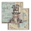 Χαρτιά scrapbooking sir vagabond Stamperia, 30,5*30,5cm-10τεμ