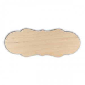 Πινακίδα διακοσμητική ξύλινη, 21*7,7cm