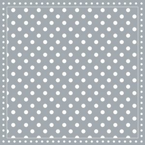 Χαρτοπετσέτα Ambiente για decoupage, stripes dots grey 33*33cm