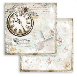 romantic, journal, scrapbooking, clock