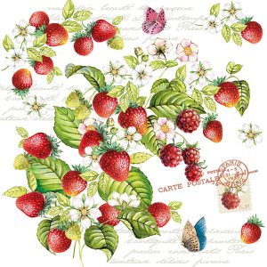φράουλες ντεκουπάζ