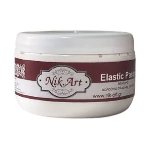 Elastic paste, Nik-Art  250gr ( Ειδική για καλούπια σιλικόνης δαντέλας)