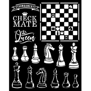 σκάκι στένσιλ