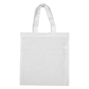 Λευκή τσάντα με μακρύ χερούλι, 28*30cm