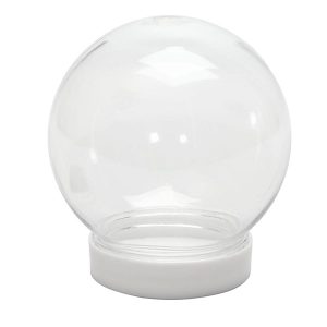 Snow globe πλαστική, 8*8,5cm
