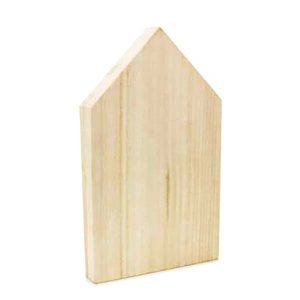 Σπίτι ξύλινο βάσης, 15*3*26cm