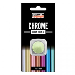 Rub-on Chameleon pigment Chrome Effect (μεταλλικό εφέ) Pentart 0,5 gr, gecco green