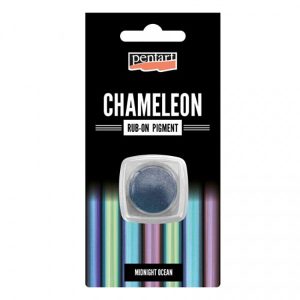 Rub-on Chameleon pigment Chrome Effect (μεταλλικό εφέ) Pentart 0,5 gr, midnight ocean