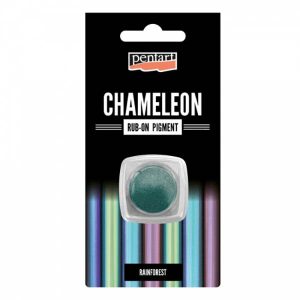 Rub-on Chameleon pigment Chrome Effect (μεταλλικό εφέ) Pentart 0,5 gr, Rain forest