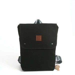 Τσάντα πλάτης Lazydayz designs, anemos black backpack