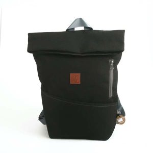 Τσάντα πλάτης Lazydayz designs, kyma black backpack