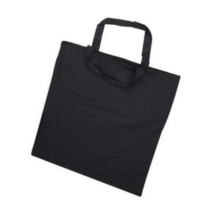 τσάντα, μαύρη, υφασμάτινη