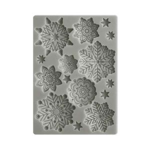 Καλούπι σιλικόνης Stamperia, snowflake, 10.5*14.8cm(A6)