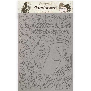 Διακοσμητικά από χαρτόνι greyboard, freedom 21*29,7cm