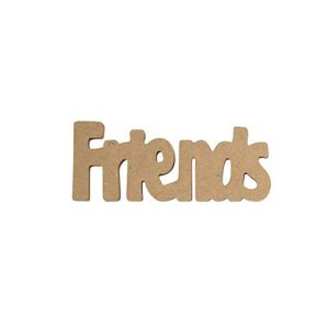 friends, wooden, mdf